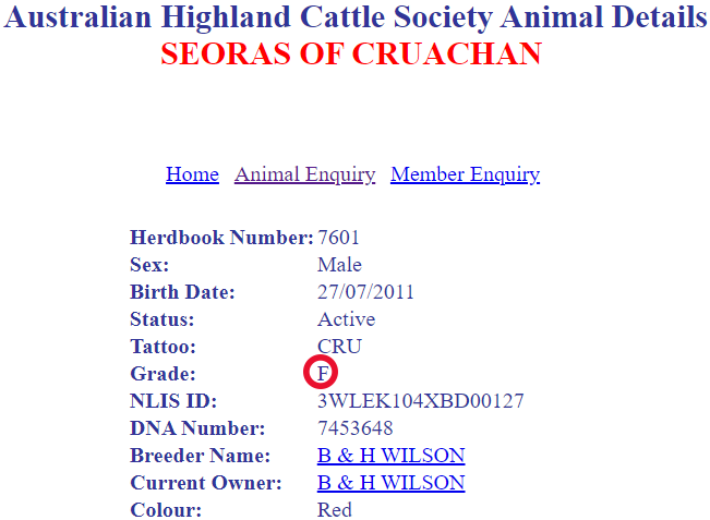 Pedigree Example